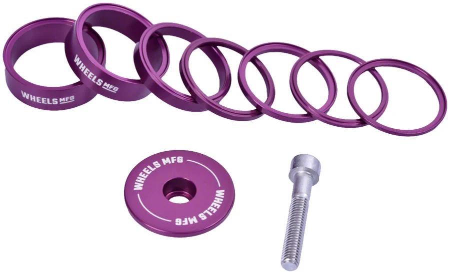Wheels Manufacturing Essential StackRight Headset Spacer Kit - Image 6