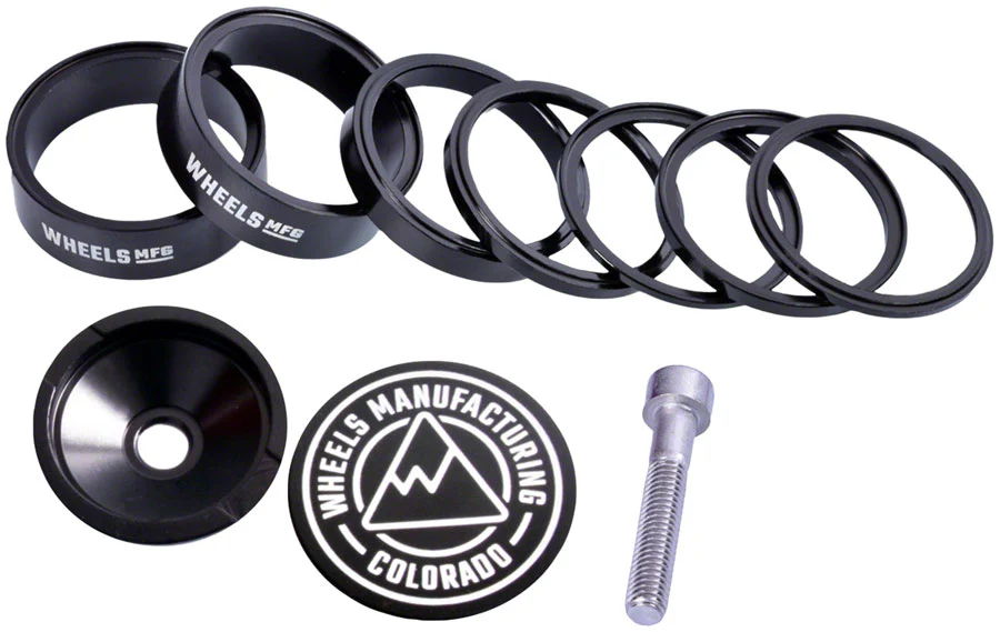 Wheels Manufacturing Pro StackRight Headset Spacer Kit