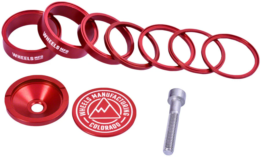 Wheels Manufacturing Pro StackRight Headset Spacer Kit - Image 2