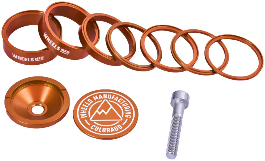 Wheels Manufacturing Pro StackRight Headset Spacer Kit - Image 3