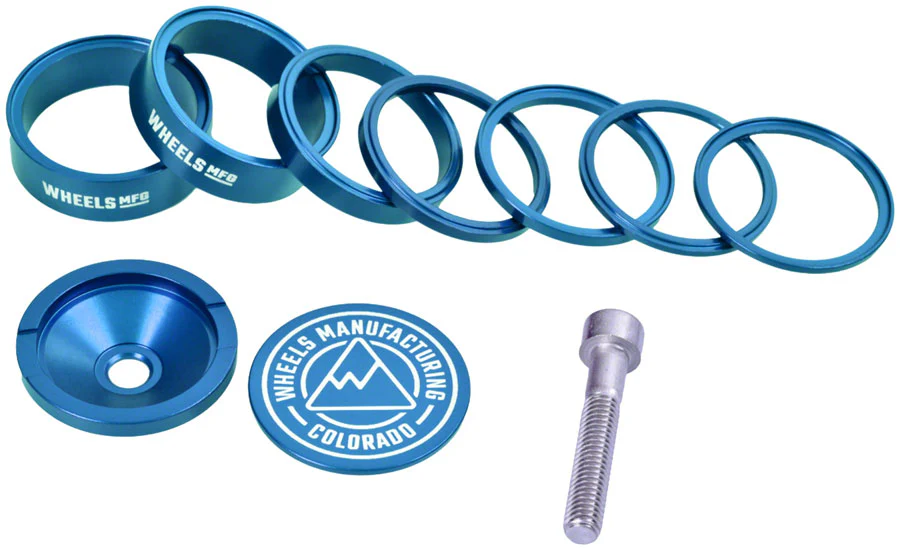 Wheels Manufacturing Pro StackRight Headset Spacer Kit - Image 4