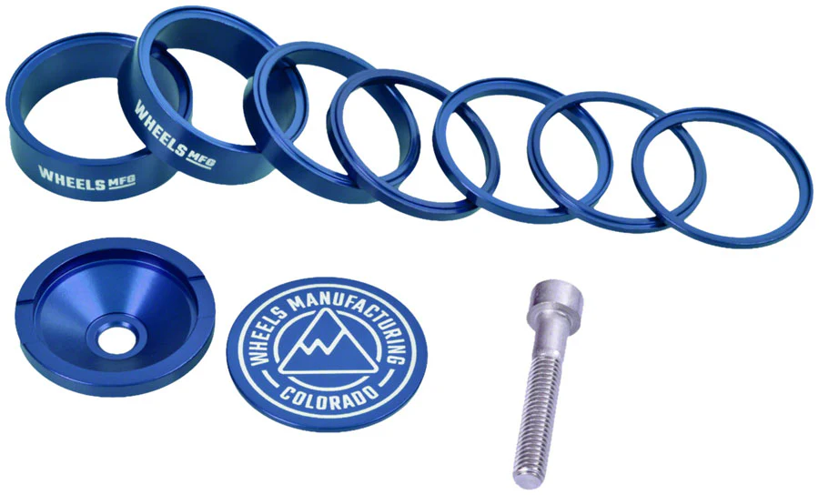 Wheels Manufacturing Pro StackRight Headset Spacer Kit - Image 5