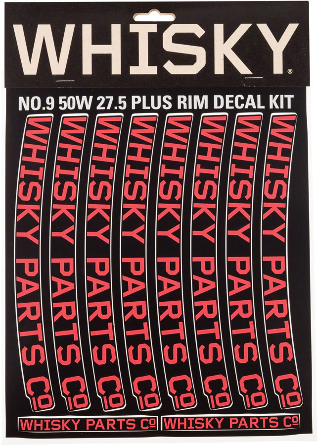 WHISKY 50w Rim Decal Kit for 2 Rims - Image 2