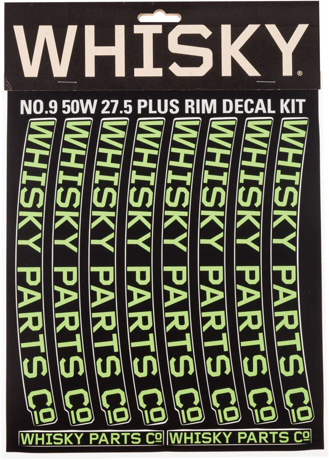 WHISKY 50w Rim Decal Kit for 2 Rims - Image 4