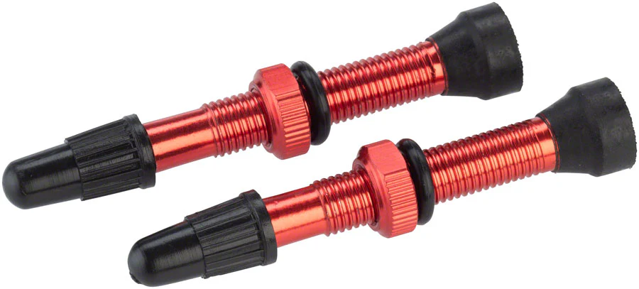 WHISKY No.9 Alloy Tubeless Valves - Pair 40mm - Image 2