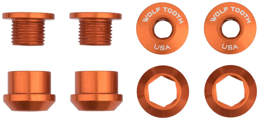 Wolf Tooth 1x Chainring Bolt Set - 6mm Dual Hex Fittings - Image 15