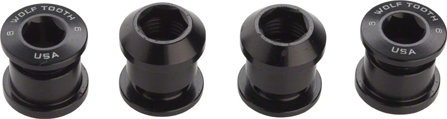 Wolf Tooth 1x Chainring Bolt Set - 6mm Dual Hex Fittings - Image 4