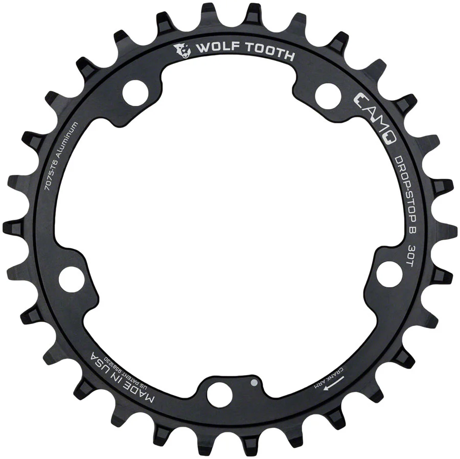Wolf Tooth CAMO Mount Drop-Stop Aluminum Chainring - Image 4