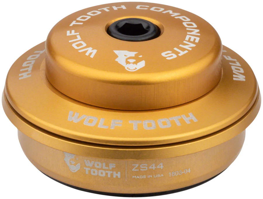 Wolf Tooth Premium Headset -ZS44/28.6 Upper 6mm Gold