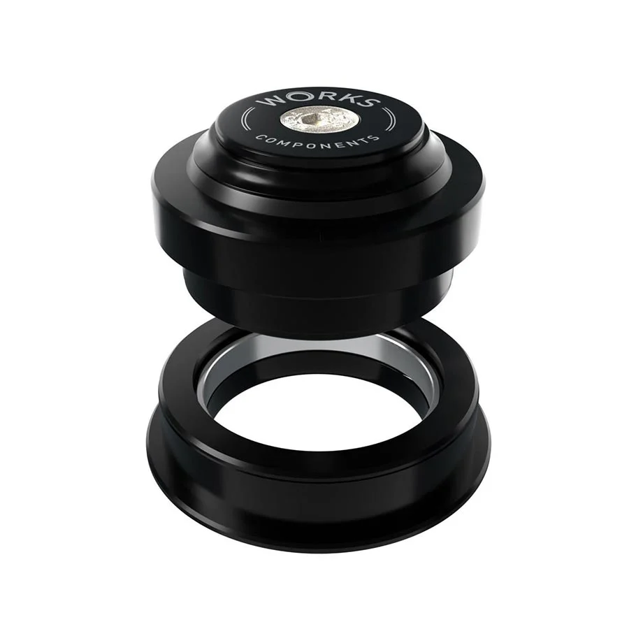 Works Components EC44-ZS56 Angleset Angle Headset - EC44/28.6 | ZS56/40 ZS External Threadless Complete Black